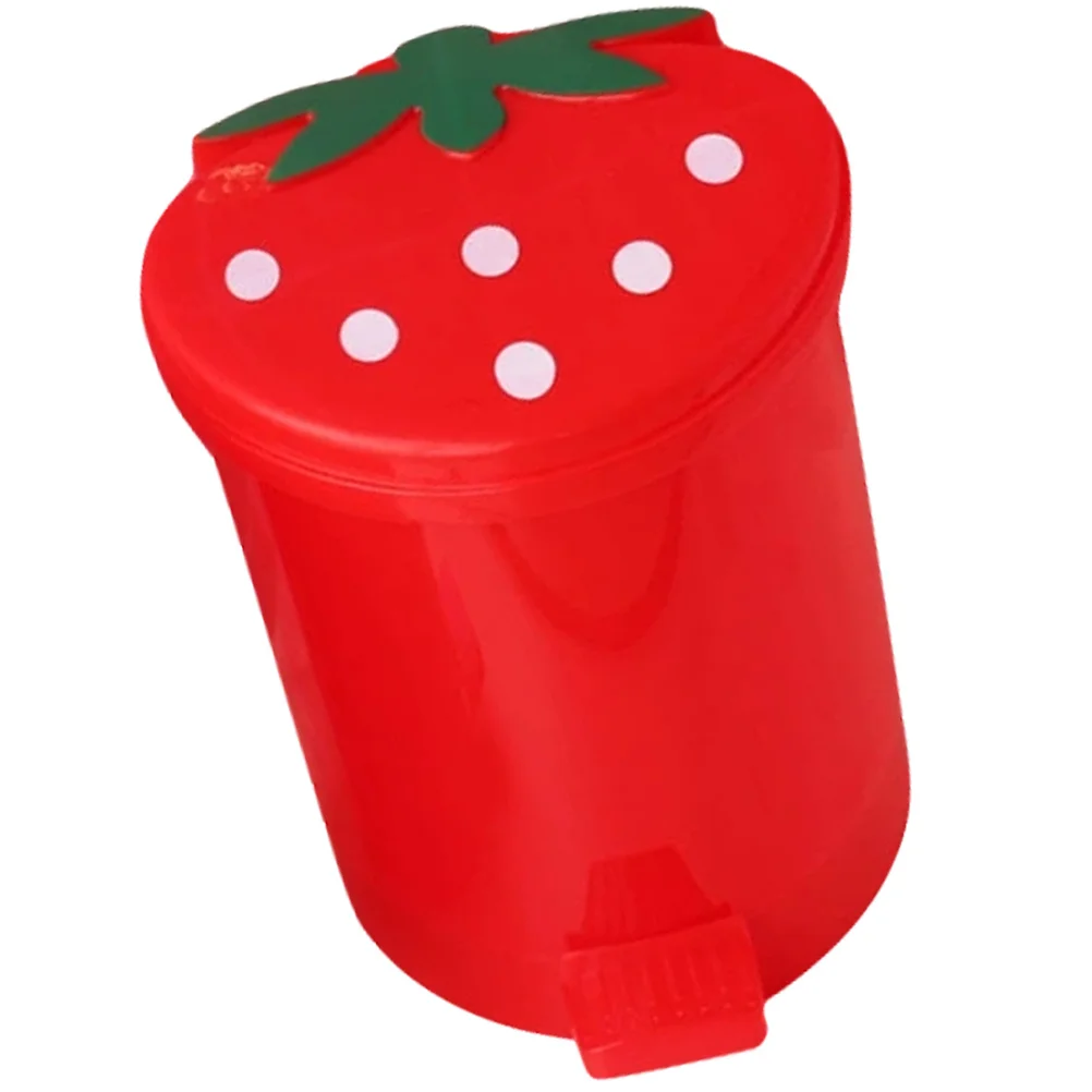 

Mini Desktop Trash Bin 3D Cartoon Design Small Garbage Can For Bedroom Office Home Decorative Wastebasket Indoor Use