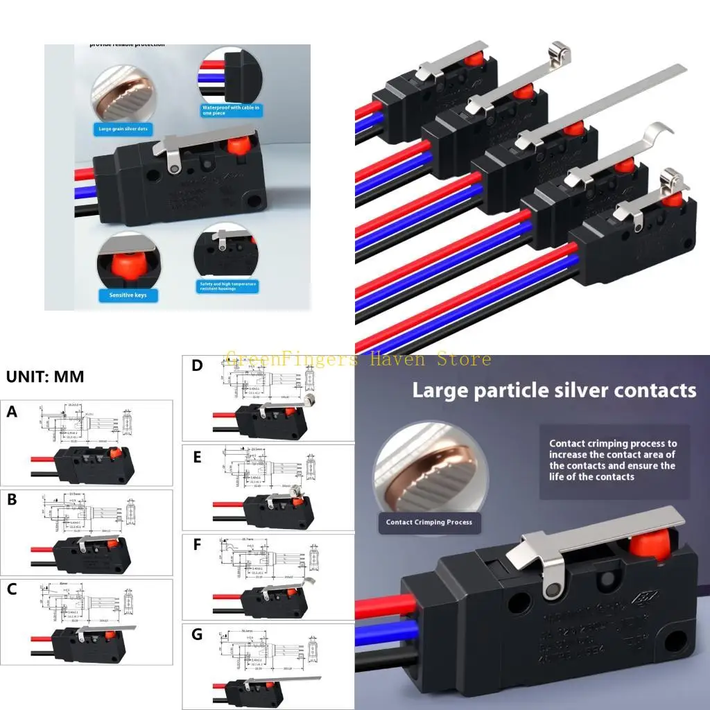 F68D Seals Limit Switches Oilproof Construction Instants Response Triggers Use