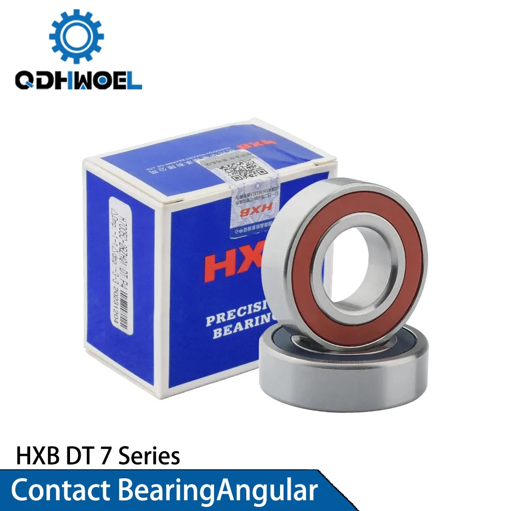 QDHWOEL CNC Spindle Motor Bearing DT Series 7002 7003 7004 7005 7007 P4 P5 Sealed Angular Contact Bearing