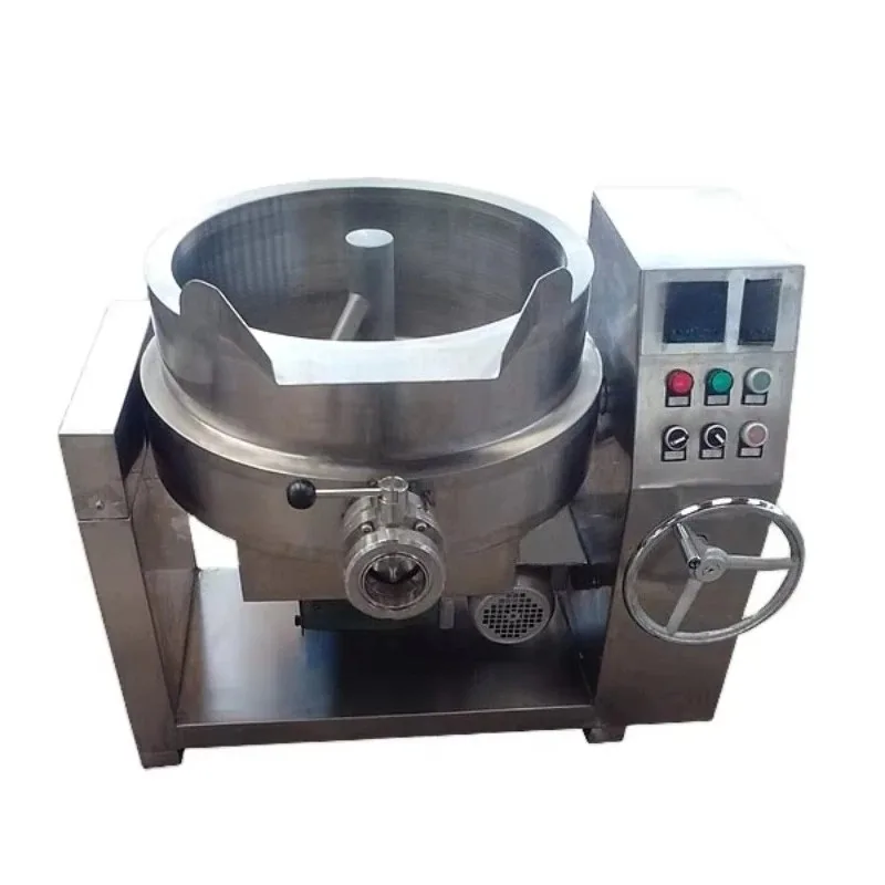 Food Processing Condiments Mixer Machine for Confectionery Butter Sugar Candy Paste Jam Sauce Cooking Kettle Easy Operate