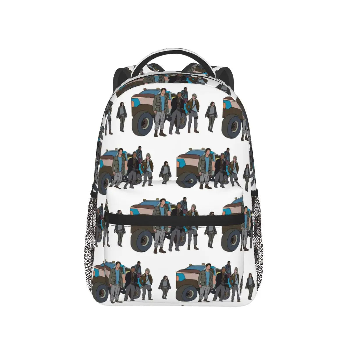 First Look At The City Student Backpack School Bag Hiking Travel Daypack for Men Women Fashion Bookbag Shoulder Bags