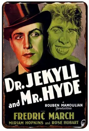 Dr. jekyll & mr, hyde alle metall zinns child 8x12