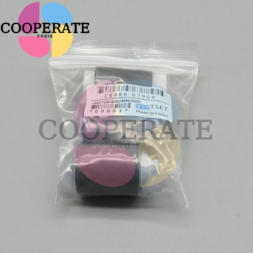 10X Separation Feed Pickup Roller support for HP 4200 4300 4250 4345 4350 4700 4730 5200 CP4005 P4014 P4015 P4515 M601 RM1-0036