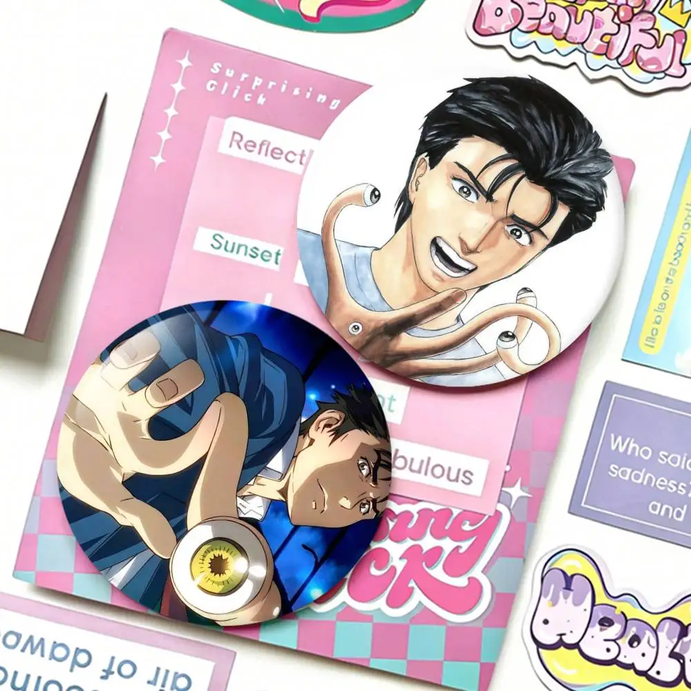 

Anime P-Parasyte Badges 25 32 44 58 75 mm Round Fans Collect Friends Gifts Brooch Souvenir