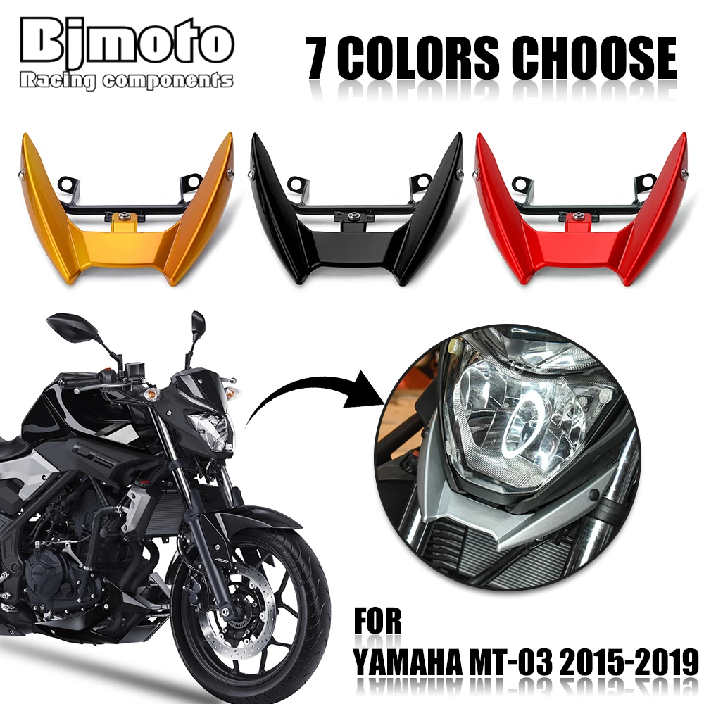

Для Yamaha MT-03 MT 03 MT03 передняя фара кронштейн обтекатель верхний Cowl держатель 2015 2016 2017 2018 2019