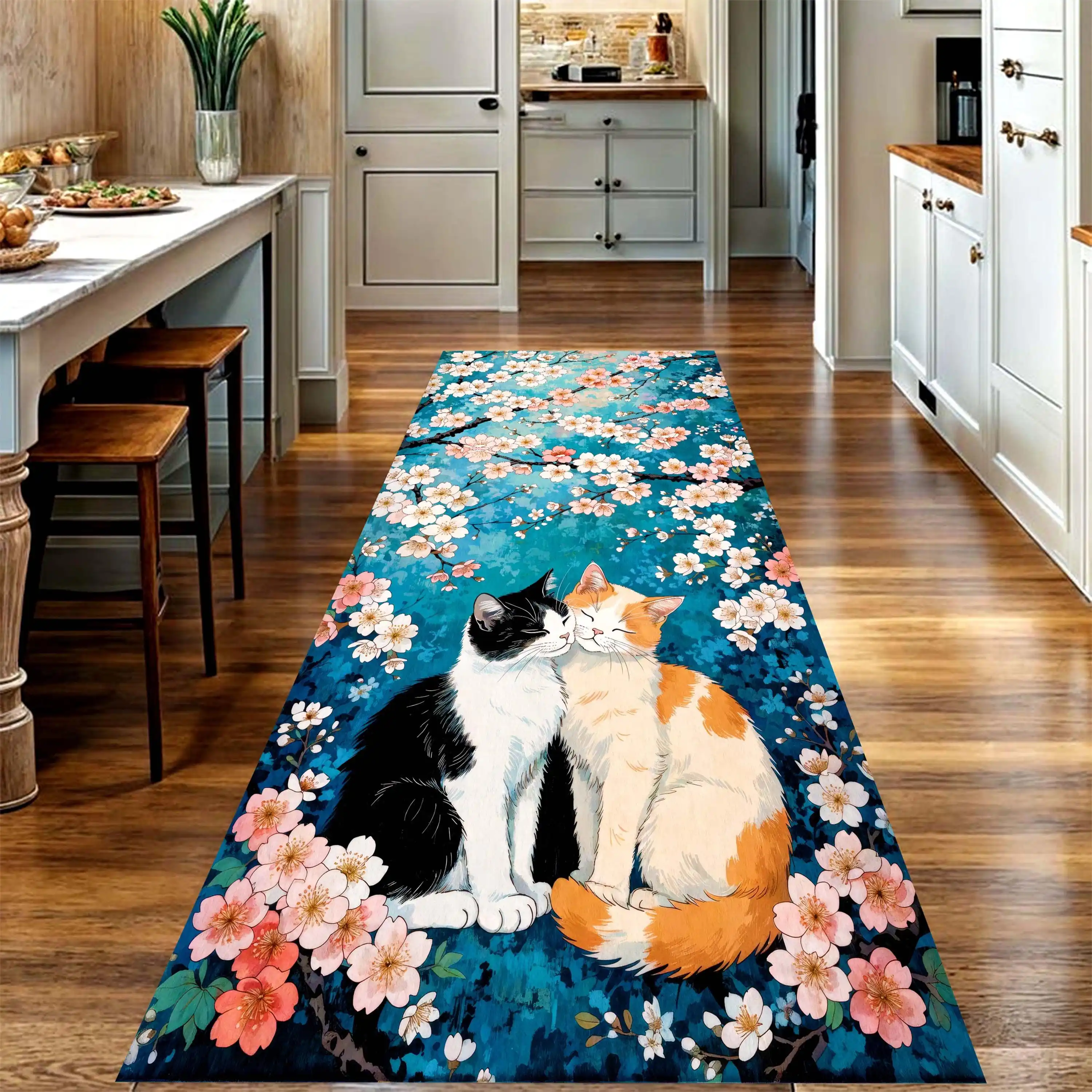 Vintage Multi Cat Long Runner  - Commercial Printing House ulasan dan harga