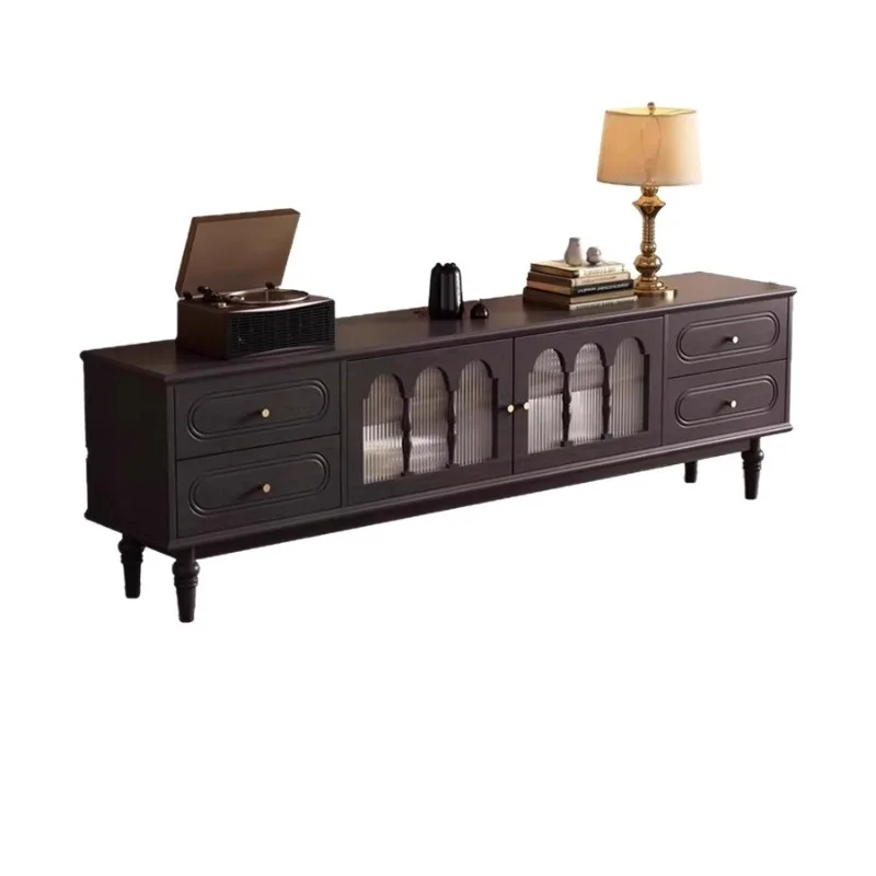 

Coffee table combination living room household small apartment storage cabinet American floor cabinet