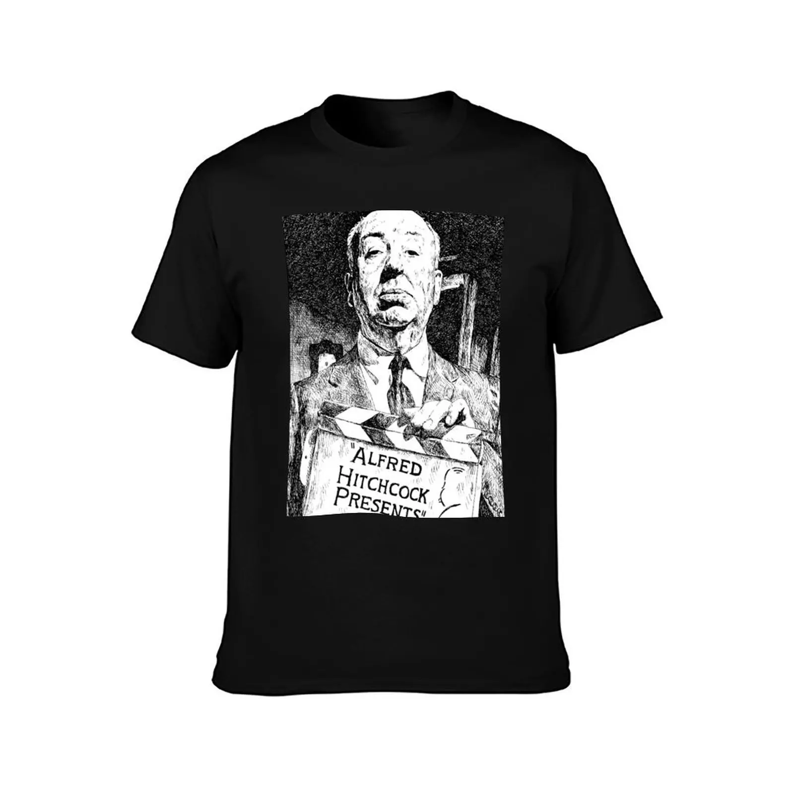 Alfred Hitchcock Presents T-Shirt All Weather Casual Short Sleeve T-Shirt