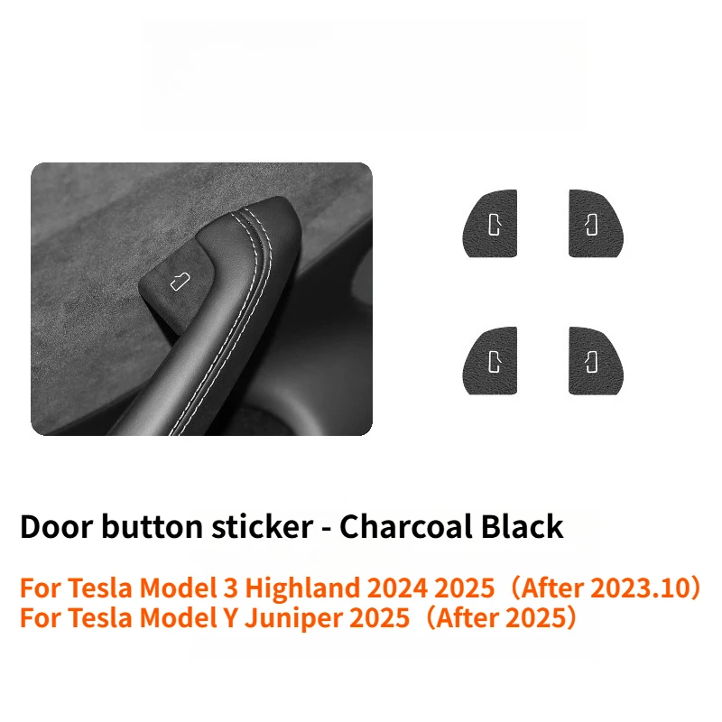 Door Button Black