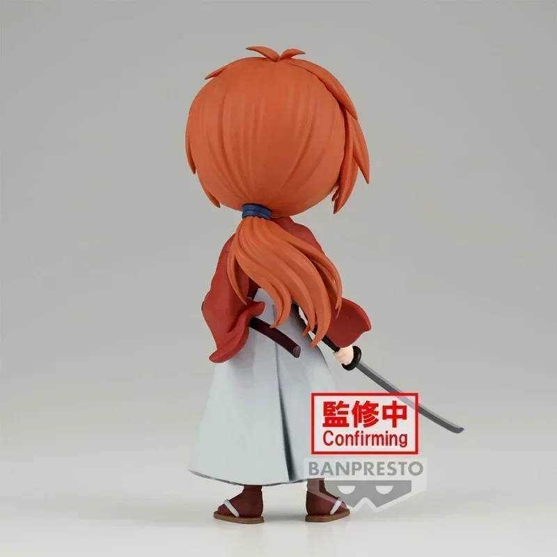 In Stock Banpresto Bandai Q Posket Himura Kenshin (Rurouni Kenshin) Nice Collectible Anime Figure Exquisite Model Ornament Toys