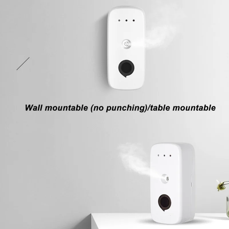 150ml Air Aromatherapy Diffuser Wall Mounted Automatic Spraying Nano Atomizing Essential Oil Humidifier For Household Hotel