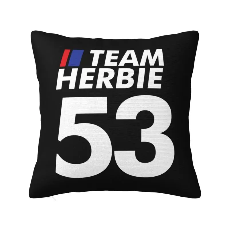 

Наволочка для подушки Team Herbie 53, 35x35 см, бархатная Полиэстеровая декоративная наволочка для дивана, автомобиля, сиденья, гостиной