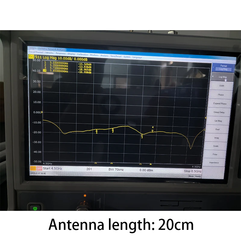 5,8-GHz-Antenne Drahtlose Kommunikation OMNI Glasfaser Wasserdicht N-Stecker 5150-5350MHz 5720-5850MHz Fernbildübertragung – Detail 4