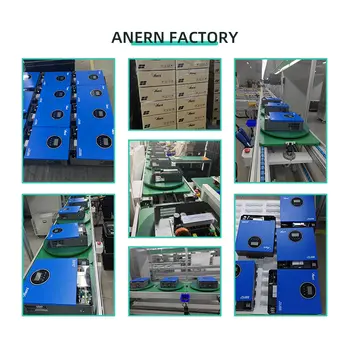 Anern 6KW 10KW fotovoltaický invertorový solární duální tří MPPT 220Vac 1,5P 3P motor 2/3PV invertor max. 500Vdc 10 nejlepší prodej Solární invertor 10kW - №6