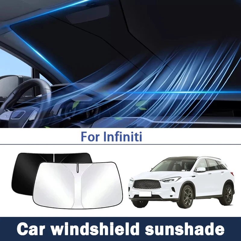 

For Infiniti QX60 Q50L QX50 Q70 ESQ Car Sunshade Front Curtain Cover Sunscreen Heat Shield Umbrella