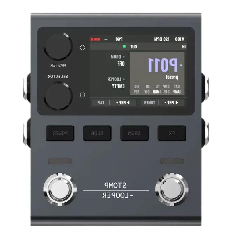 ABKV-Guitar Effects Processor LIV TRA TPE-S10 Compact Guitar Multi-Effects Effect Chain Guitar Effects