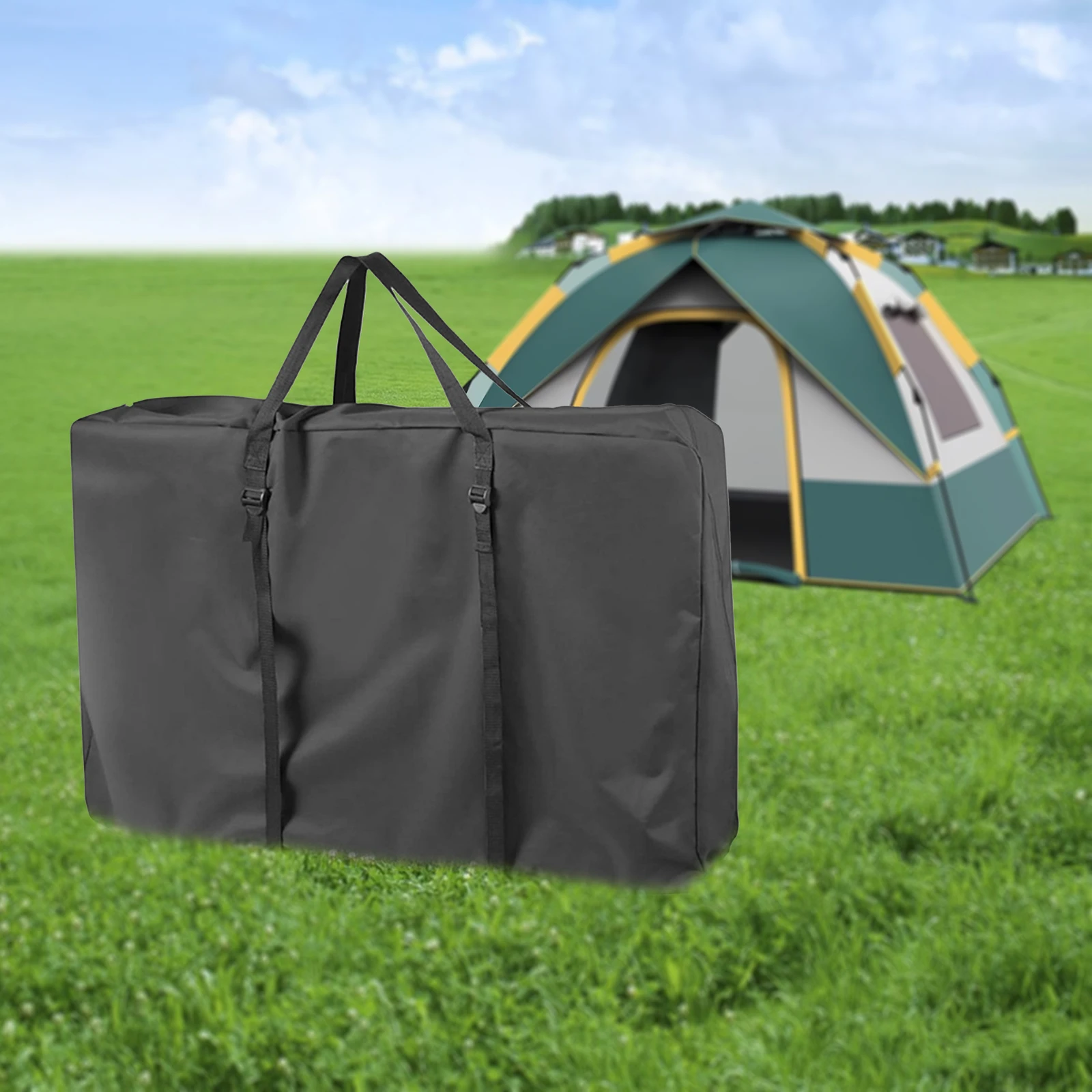 Foldable Wheelchair Storage Bag Wheelchair Dustproof Water Sun Protection Cover Outdoor Folding Table And Chair Storage Bag