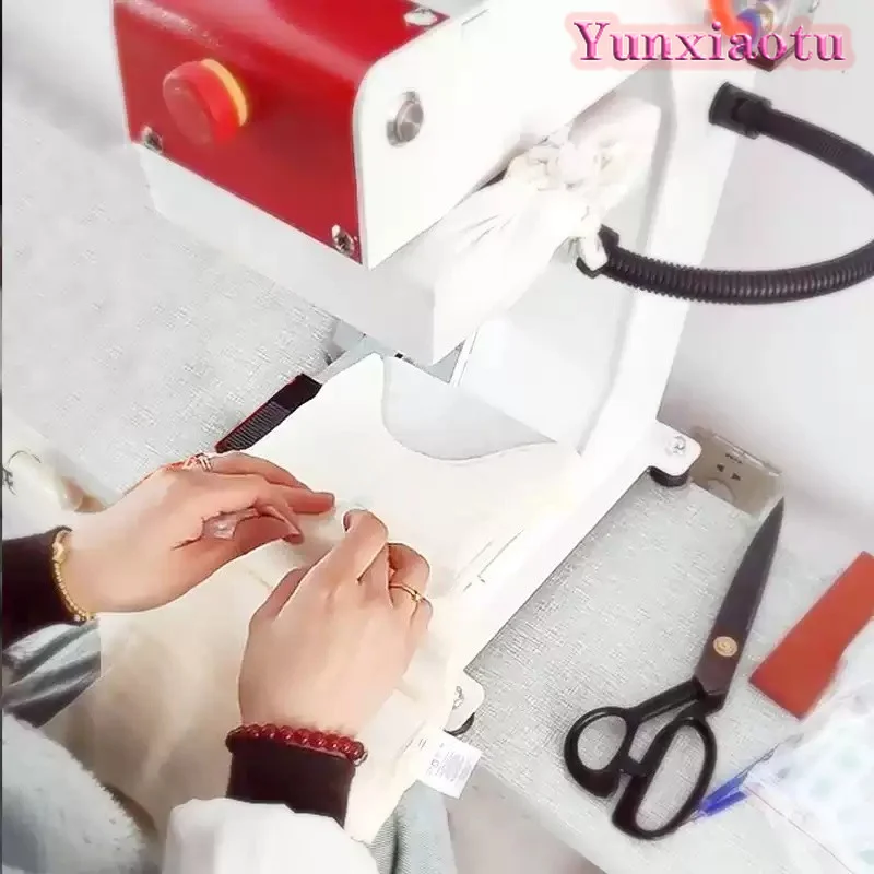 Heat Press Pneumatic Single Station Automatic Transfer for T Shirt Printing with Raised Frame Durable High Efficiency