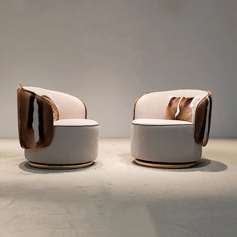 Lekkie luksusowe krzesło sofowe