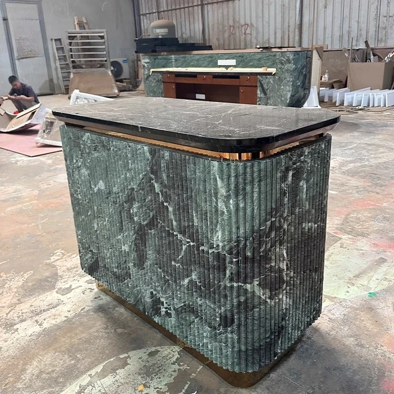 XX Fashion Clear Office Reception Desks Cash Register Light Luxury Reception Desks Promotion Adult Scrivania Industrial Furnitur