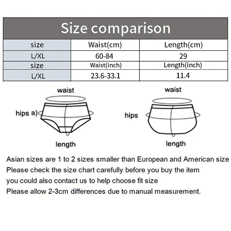 Women High-Waist Cotton Underwear Breathable Seamless Comfortable Panties Flower Solid Color Female Intimates Lingerie