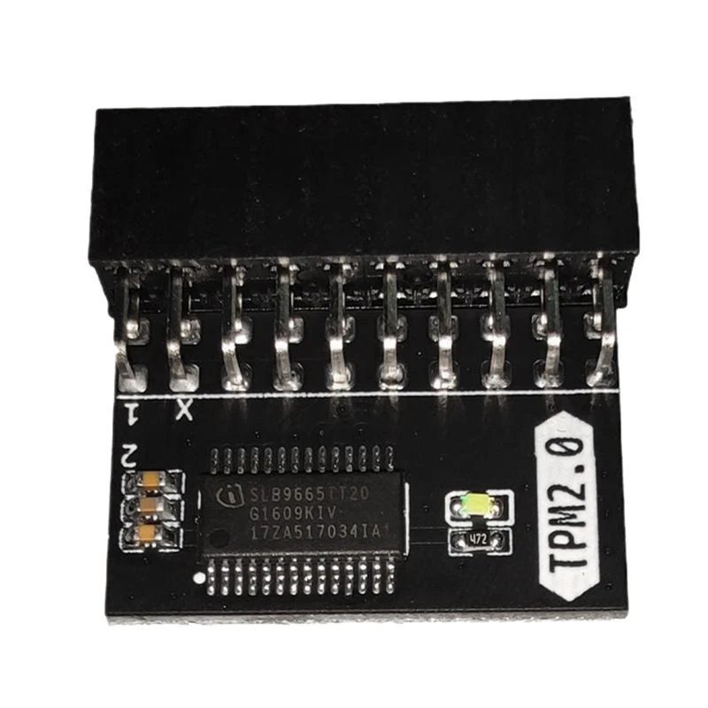 AT82-LPC 20Pin Encryption Security Module Board Remote Control TPM2.0 LPC 20 Pin Motherboards Card For ASUS MSI ASROCK