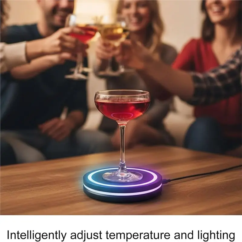 Smart Sensing Tech Technology Smart Coaster Cocktail Machine Portable With Interactive Lighting& Smart Maker Functionality