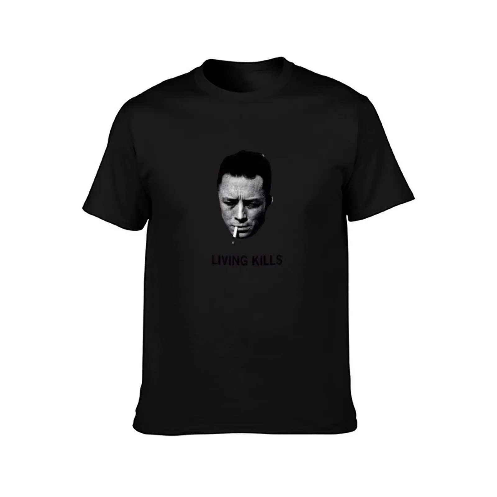 Albert Camus T-Shirt street wear sports fans blacks cotton man t-shirts plus size men clothing