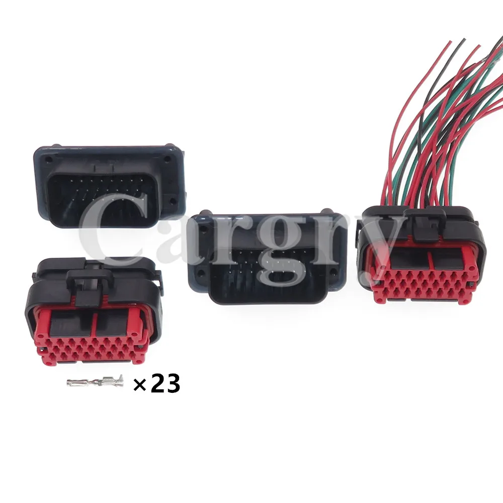 

1 Set 23P 770680-1 776228-1 AC Assembly Auto Accessories Car ECU Flame Retardant Plastic Housing Waterproof Wiring Socket