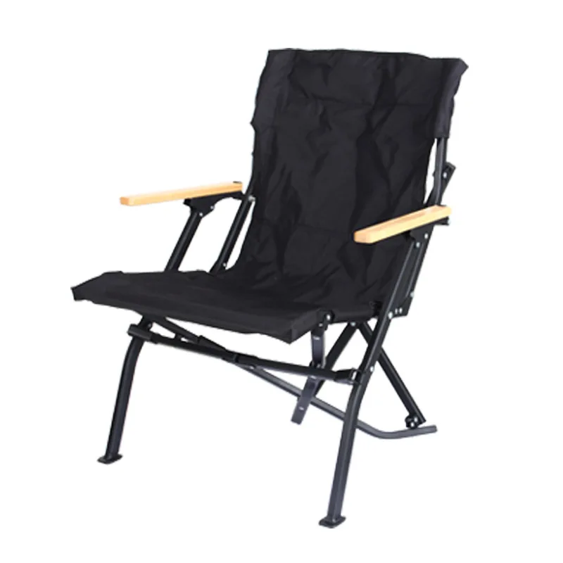 

Wholesale Convenient Beach Chair Leisure Backrest Lounge Outdoor Folding Camping Chair Aluminum Alloy Seal