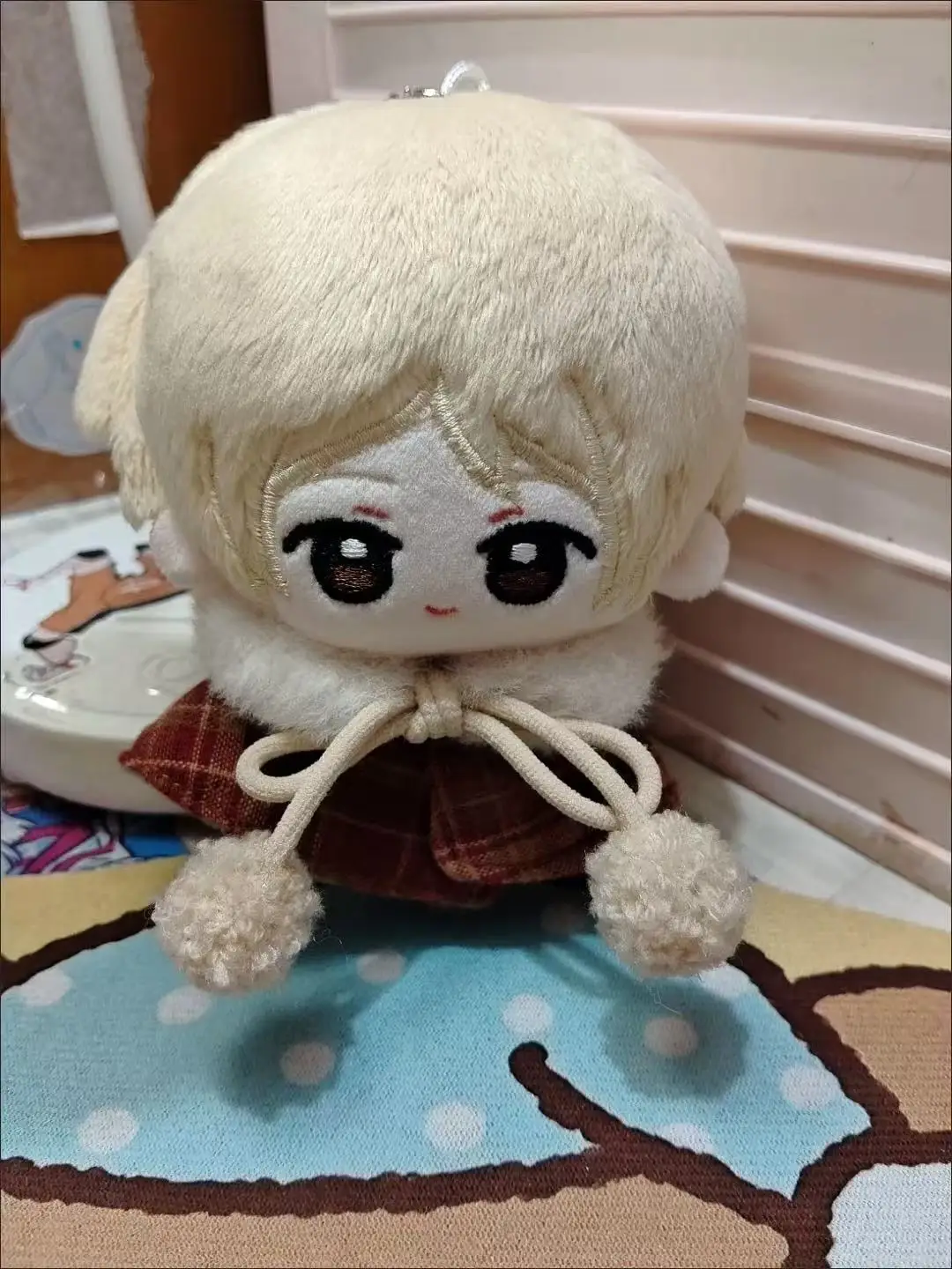 

Stuffed 10cm Game Anime Natsume's Book of Friends Fanon Nunu Font Nyanko Sense Body Plush Doll Toy Soft Dress Up Cotton Kid Gift