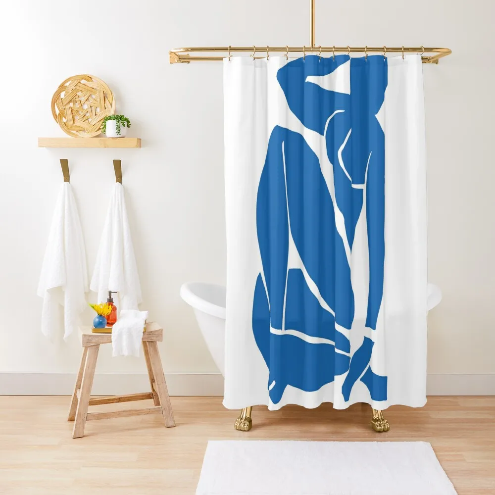 

Matisse Cut Out Figure #3 Light Blue Shower Curtain Shower For Bathrooms Shower For Bathroom Anime Bathroom Curtain