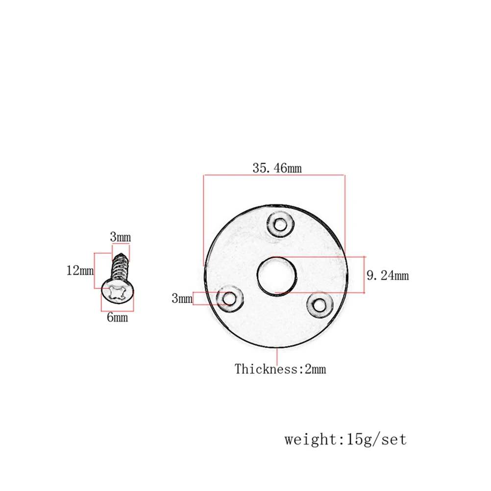 

Cat Eye Socket Guitar Jack Plate 1/4 Inch Input Round Gold Durable Copper Iron Electric Guitar Bass Accessories Hardware