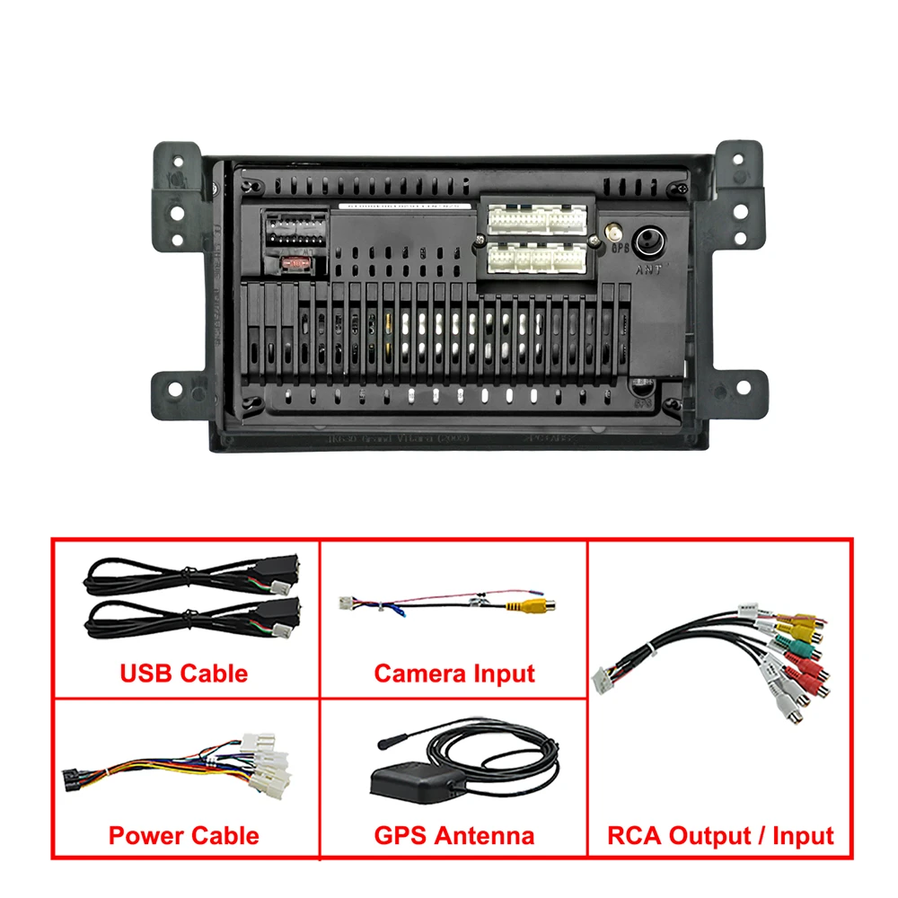 Android 10.1  Navigation System Audio Auto 9-inch Electronics Video Navigation Car Radio for Suzuki Grand Vitara 2006-2013