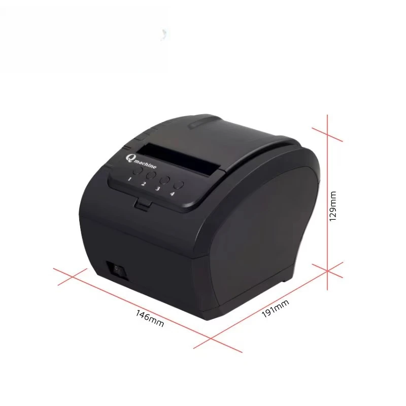 HOT Number Ticket Printer Queue Management System Inkless Thermal Events Ticket Printer Machine