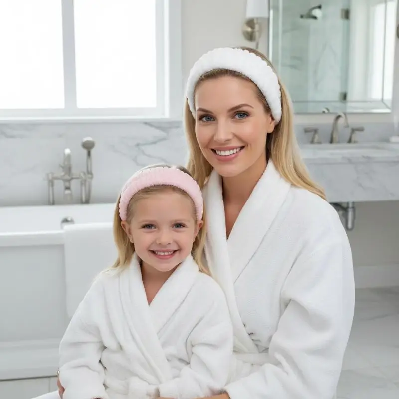 Chic Soft Elastic Headbands for Women Suitable for Face Washing and Makeup Application