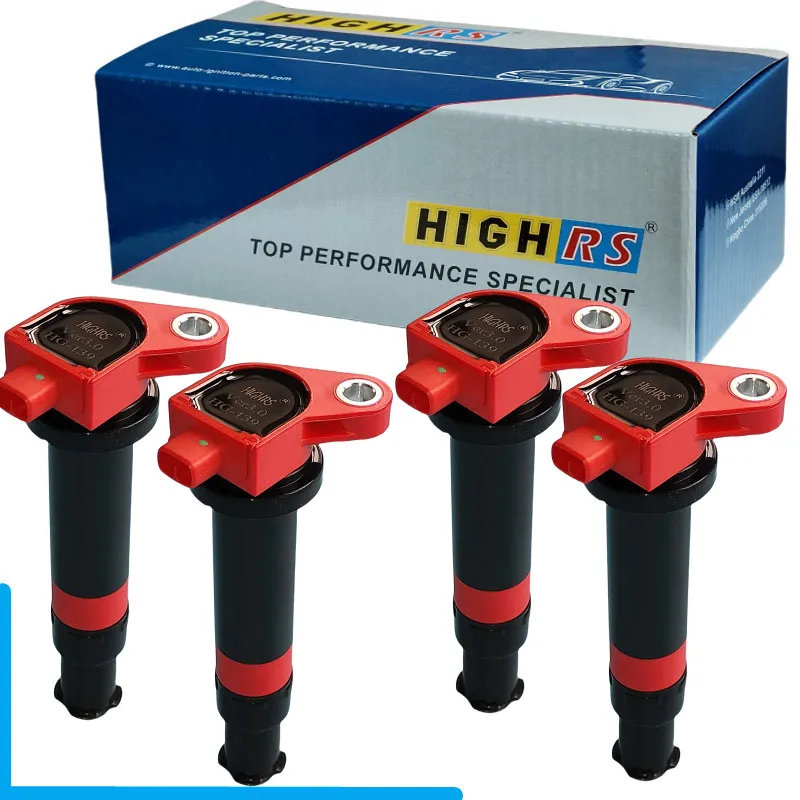 4PCS Performance Ignition Coil For HUYNDAI ACCENT KIA RIO RIO5 RONDO DODGE ATTITUDE 1.6L 27301-26640 2730026640