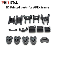 FPV Drone 3D printed Printing Accessories Antenna/Camera mount Arm Protective Seat TPU Parts for APEX HD DC 5-9 inch RC Frame