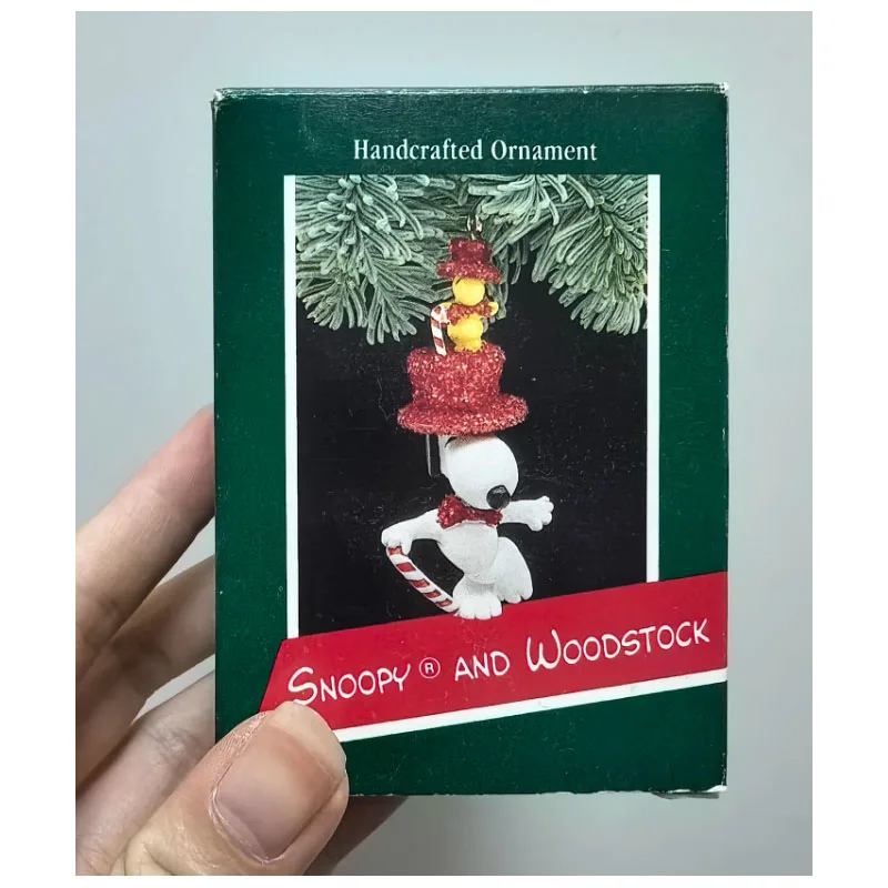 سنوبي شجرة عيد الميلاد زخرفة الكرتون kawaii سطح المكتب زخرفة ديكور المنزل مكتب زخرفة الأطفال هدية عيد ميلاد