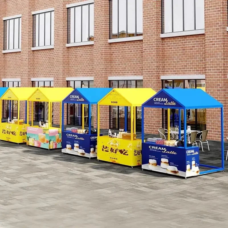 Стеллажи для ночного рынка на открытом воздухе, передвижные стойки для киосков, стойки для ринковых киосков