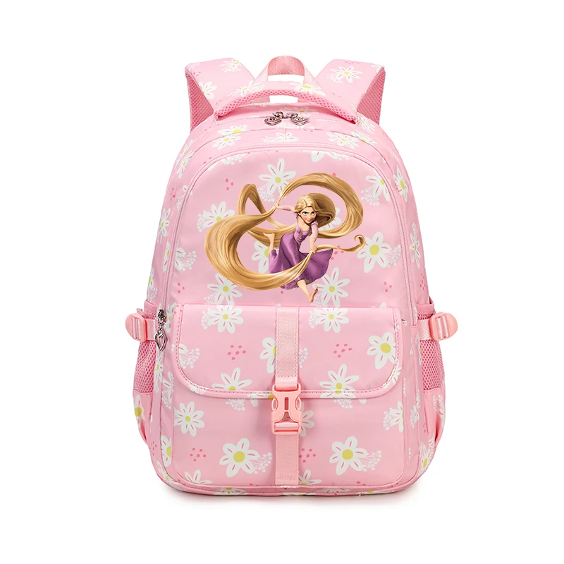 

Disney Tangled Rapunzel Princess Kids School Bag Backpack for Girls Children Waterproof Backpacks Large Capacity Book Bag