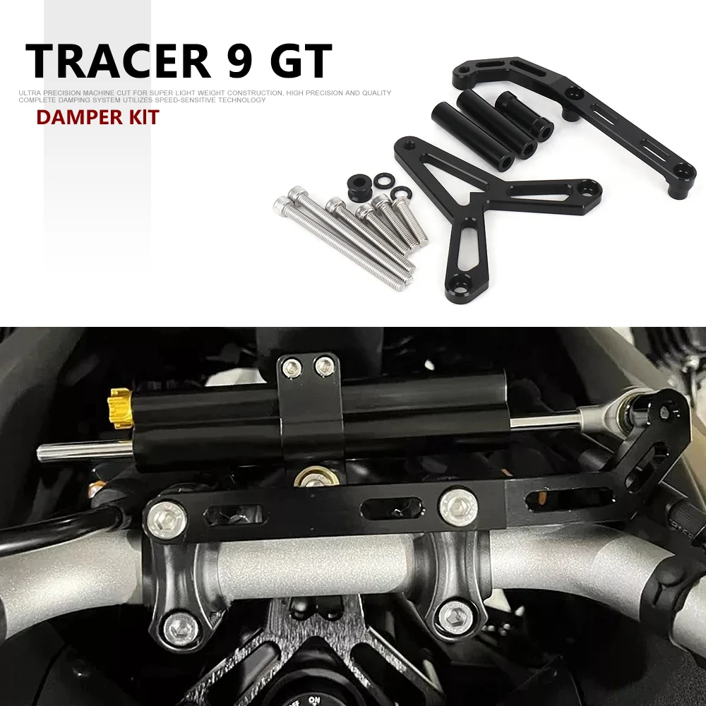 2021 2022 2023 For Yamaha Tracer9 Tracer 9 GT TRACER9 TRACER 9 Motorcycle Stabilizer Steering Damper Bracket Mounting Support