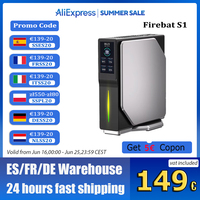 FIREBAT S1 NEW Intel N100  Mini PC DDR4 16GB RAM 512GB SSD Windows 11 Mini Screnn BT4.2 Dual HDMI Gaming Work Desktops Computer