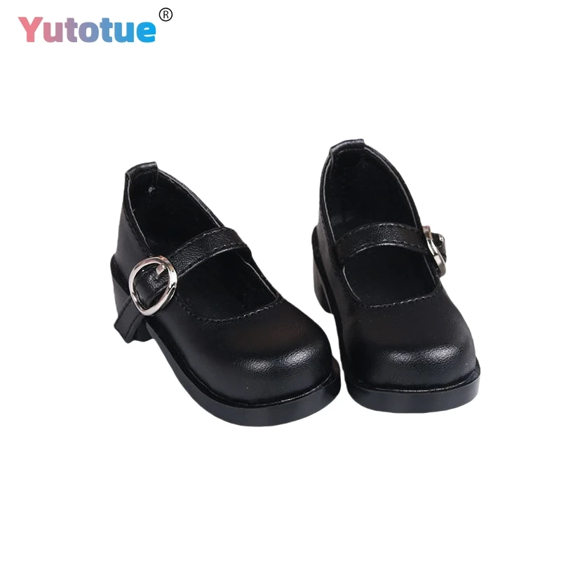 รองเท้าตุ๊กตา Yutotue 1 คู่ สำหรับตุ๊กตา BJD ขนาด 1/3 ความยาว 60 ซม. ของเล่น DIY รองเท้าหนัง PU ความยาวประมาณ 7.5 ซม.