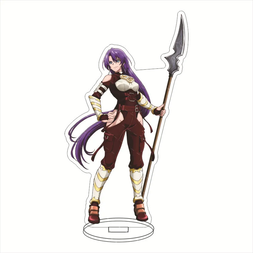 16CM Anime Game Figure Shangri-La Frontier Hizutome Rakuru Saiga Rei Emul Arthur Pencilgon Cos Acrylic Stand Ornaments Gifts view 4
