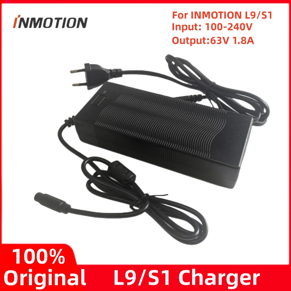 

Original Charger for INMOTION L9 Smart Electric Scooter INMOTION Kickscooter 63V Li-on Battery Charger Power Supply Accessories