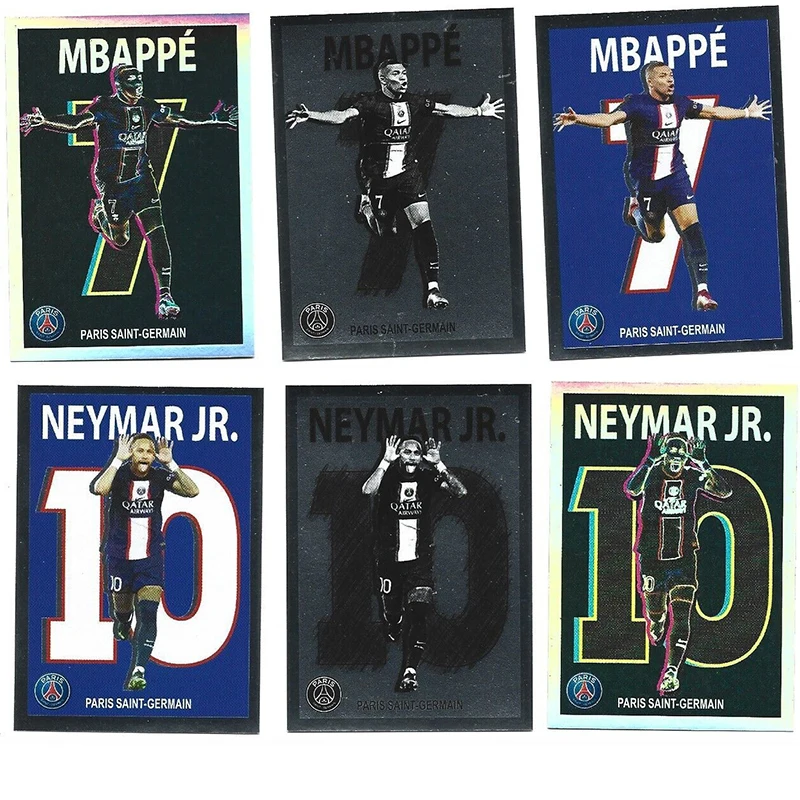 Panini Foot 2023 Ligue 1 Football Star Rare Limited Edition Collection Sticker Looking for Messi Christmas Birthday Gift Toys