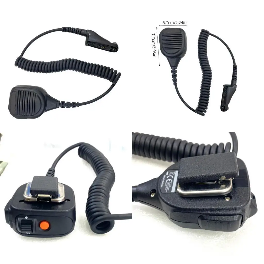 

Shoulder Mic Replacemen High Sensitivity Speaker Microphone for XIR P8668 GP328D D2RC