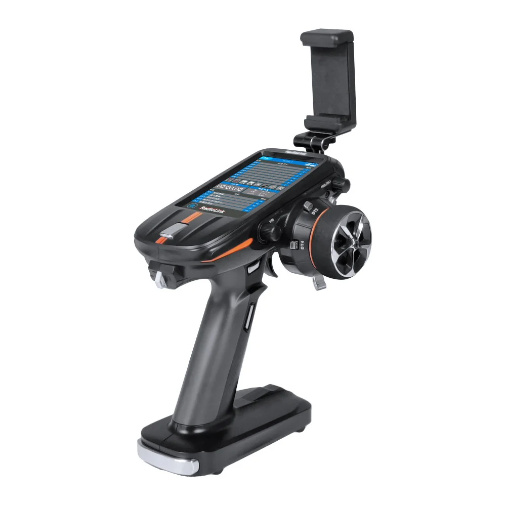 Radiolink RC8X Holder Mount 5.8G FPV Monitor Screen Phone Bracket CNC Aluminum Alloy RC Device for Remote Controller RC8X view 4