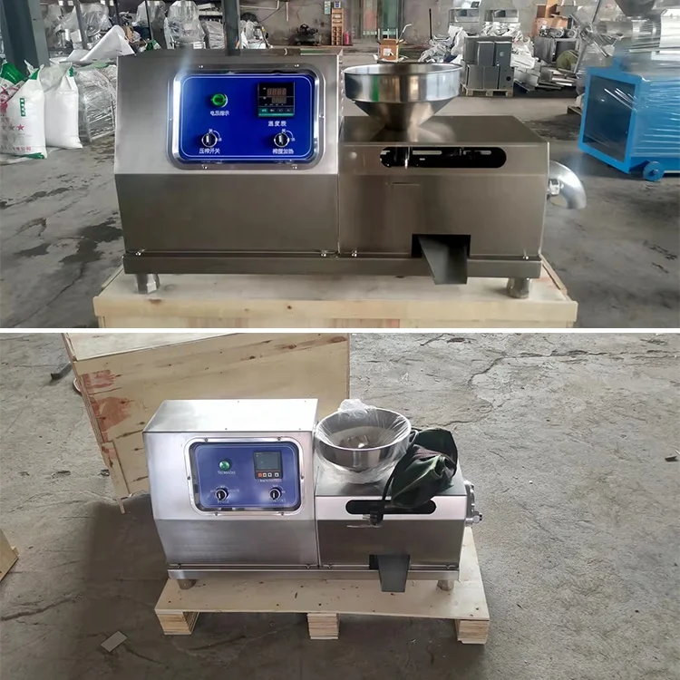 Custom Industrial Hot Press Oil Extraction Machine For Sunflower Linseed Seeds Various Nuts Household Commercial Oil Processing
